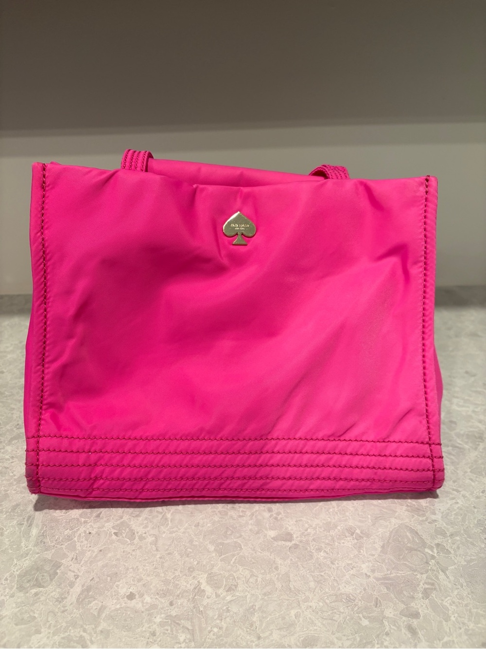 ♠️kate spade Hot Pink Sateen Shoulder Bag♠️.